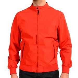 Scuderia Ferrari Men's "3 Layer Baracuta" Red Full Zip Windbreaker Jacket